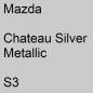 Preview: Mazda, Chateau Silver Metallic, S3.